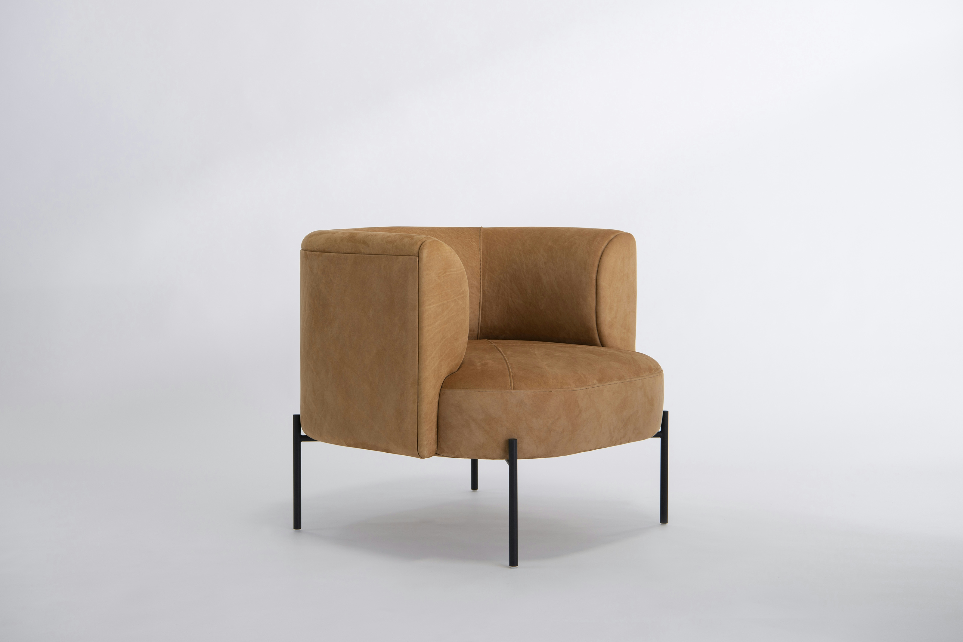 Phase Design Capper Lounge Chair Metal Base 2 Web