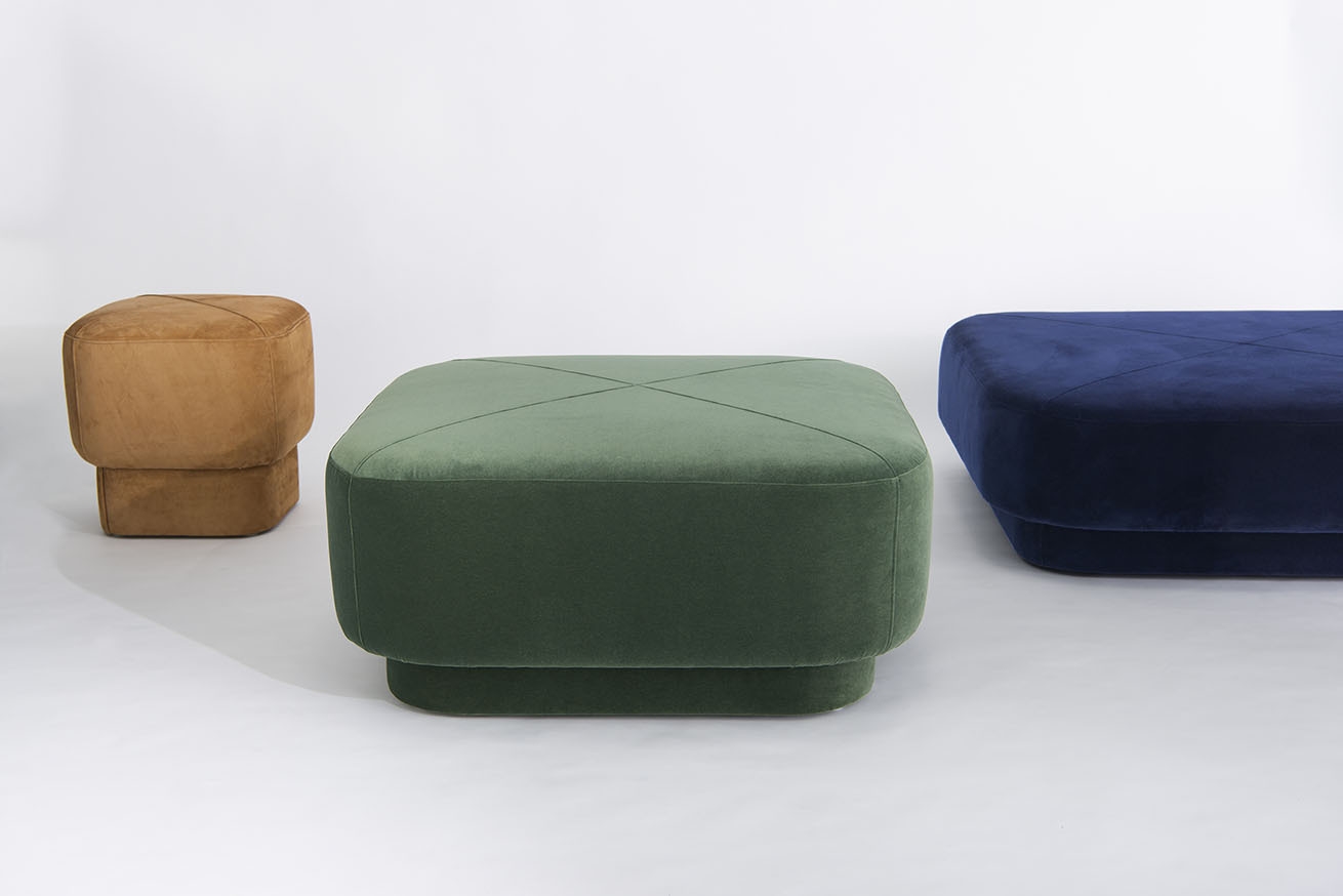 Phase Design Capper Low Stool and Ottomans 1 1